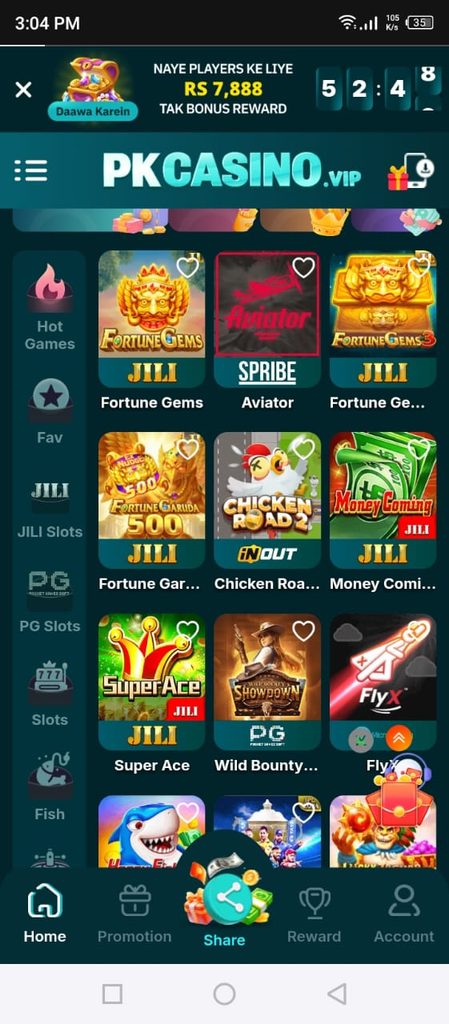 PKCasino Games